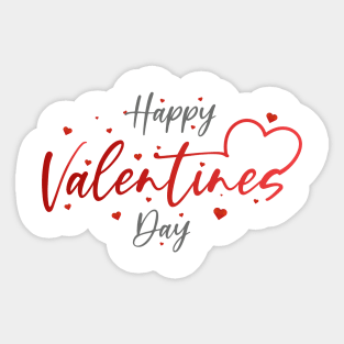 Happy Valentine's day love cute romance couple gift Sticker